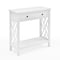 Alaterre Furniture Coventry 36" Coffee Table, End Table and Console/TV Table with Drawers, Overall Height: 18 ANCT011318WH - alternate 3